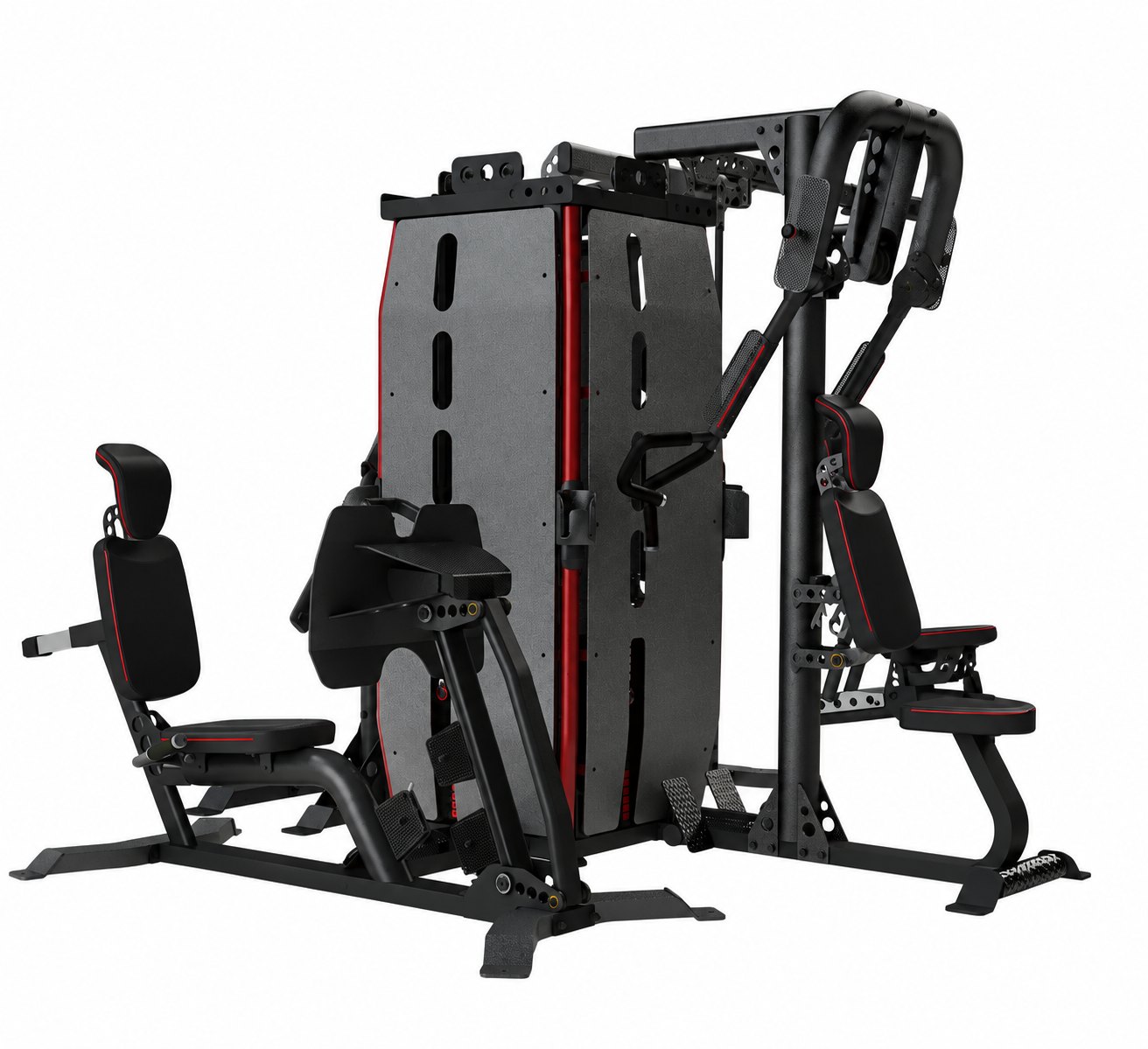Aparat fitness multifunctional W2000 configuratie cu mai multe statii